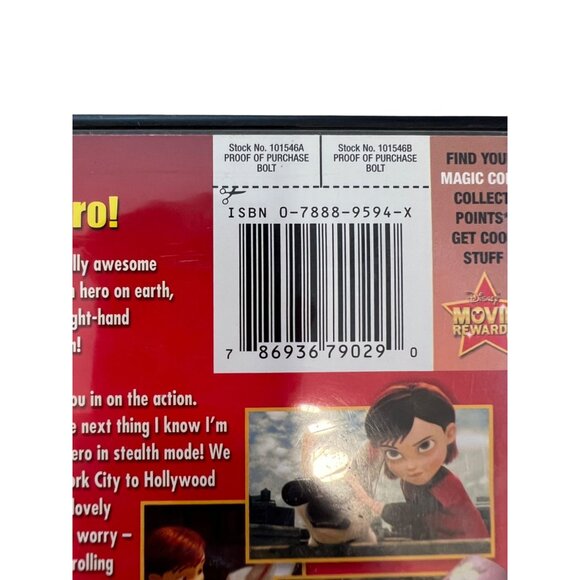 Bolt Walt Disney Pictures DVD Movie Family Adventure Movie Pre-Owned - Picture 3 of 4